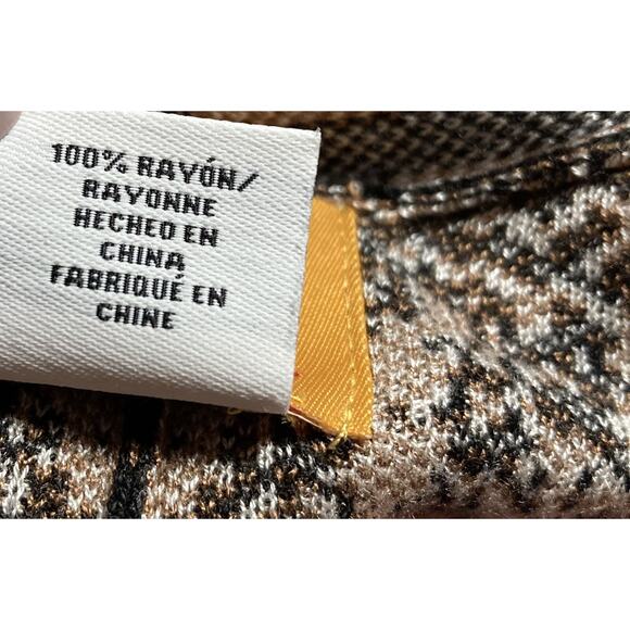 Womens Ruby Rd Snakeskin Pattern Cardigan Long Sleeve SharkBite Hem Multi S - Picture 8 of 10